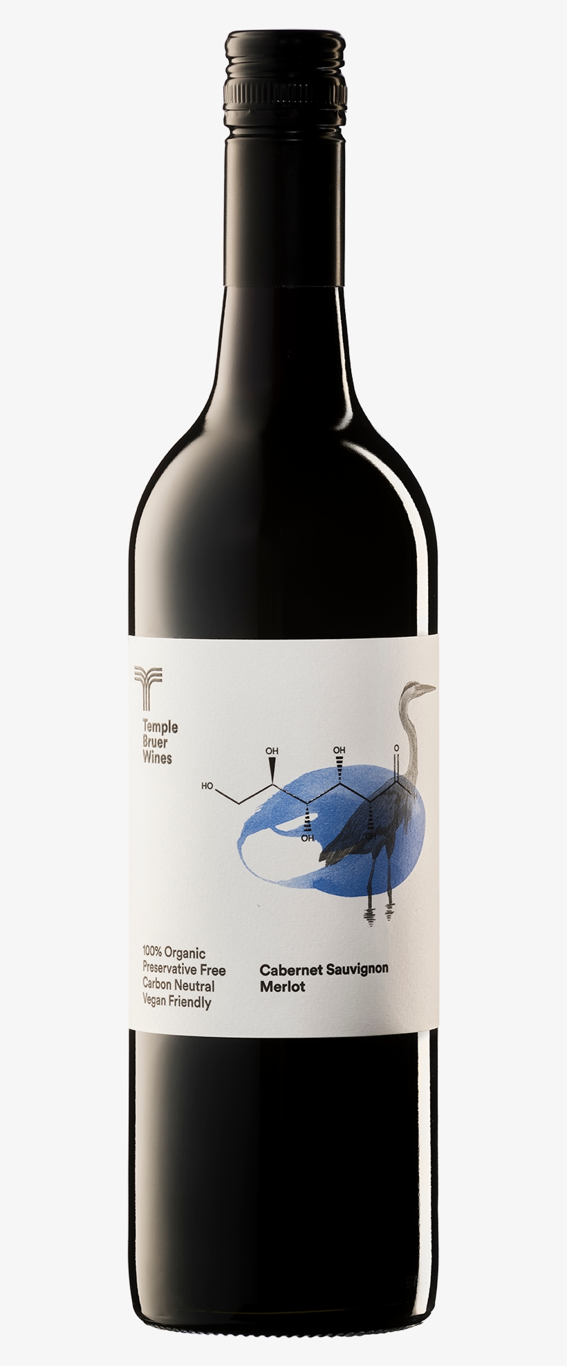 Temple Bruer Preservative Free Cabernet Merlot - Wolf Blass President Cabernet Sauvignon, transparent png download