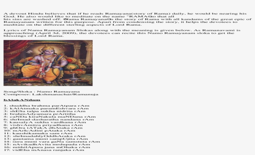 Valmiki Ramayana, transparent png download