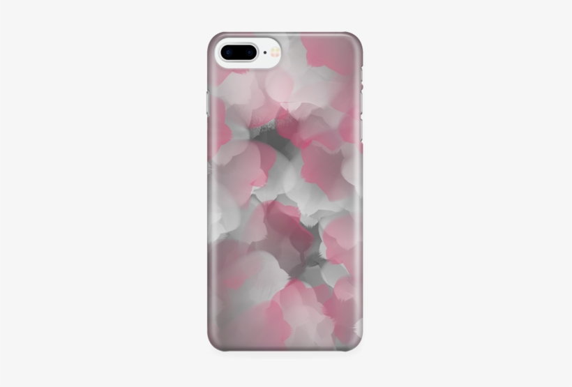 Pink And Grey Watercolor Phone Case - Mobile Phone Case, transparent png download