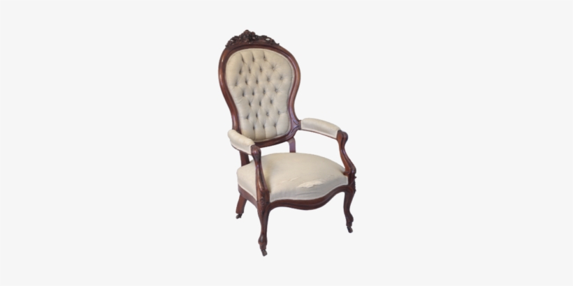 Victorian Chair Fauteuil - Fauteuil, transparent png download
