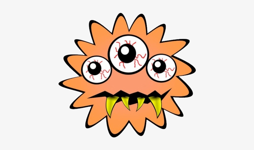Png Images Free Download - Bacteria Cartoon Transparent, transparent png download