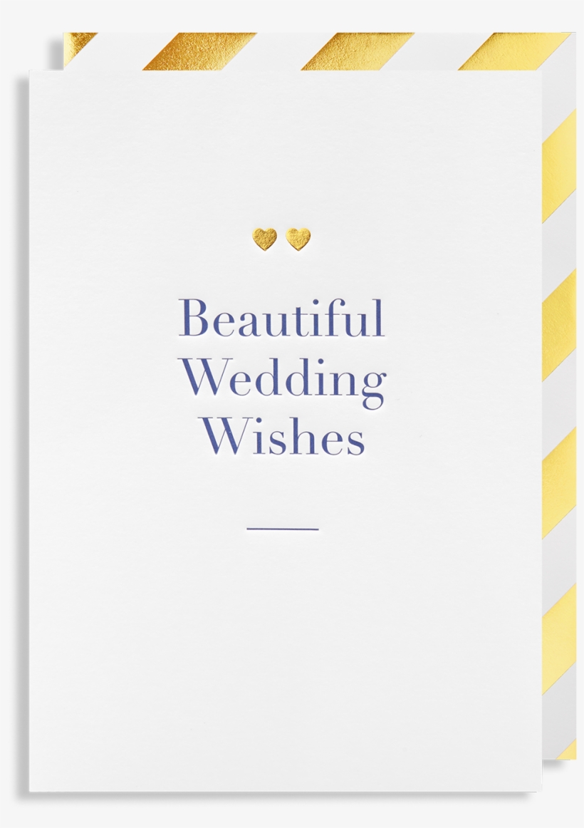 Beautiful Wedding Wishes Greeting Card - Wedding Wishes Greeting Card, transparent png download