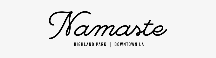 Namaste Studios In Highland Park And Downtown La - Namaste, transparent png download