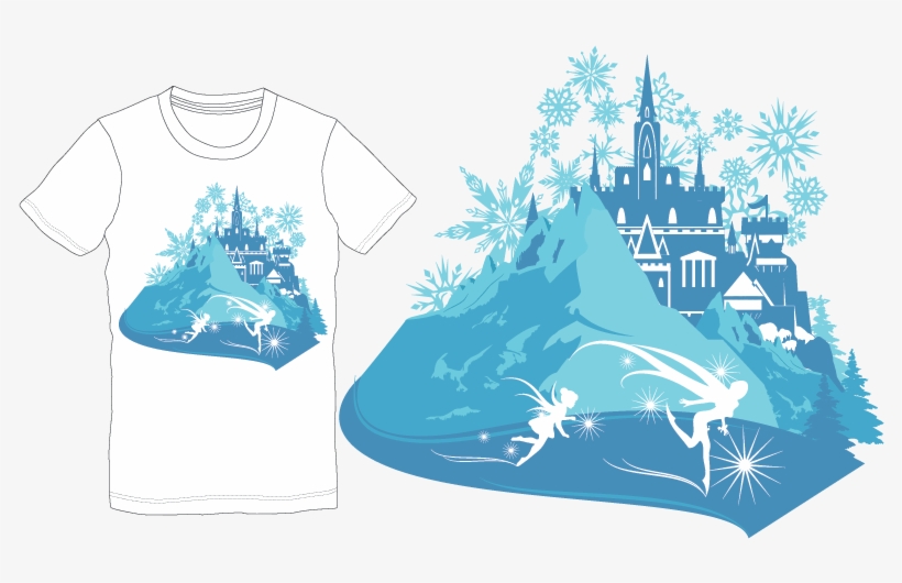 $120 Mouse Monthly Winter T-shirt Desgin Logo Design - Winter T Shirt Design, transparent png download