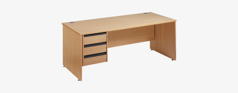 Img - Simple Office Table And Chair, transparent png download