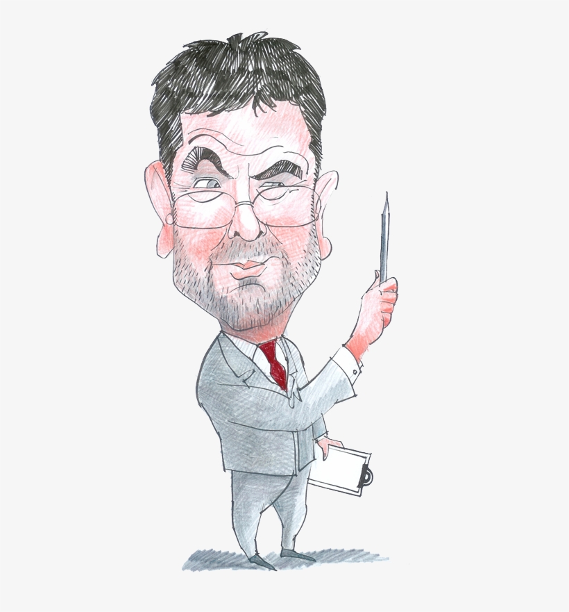 Caricature By Steven Garner Of Steven Garner - Drawing, transparent png download