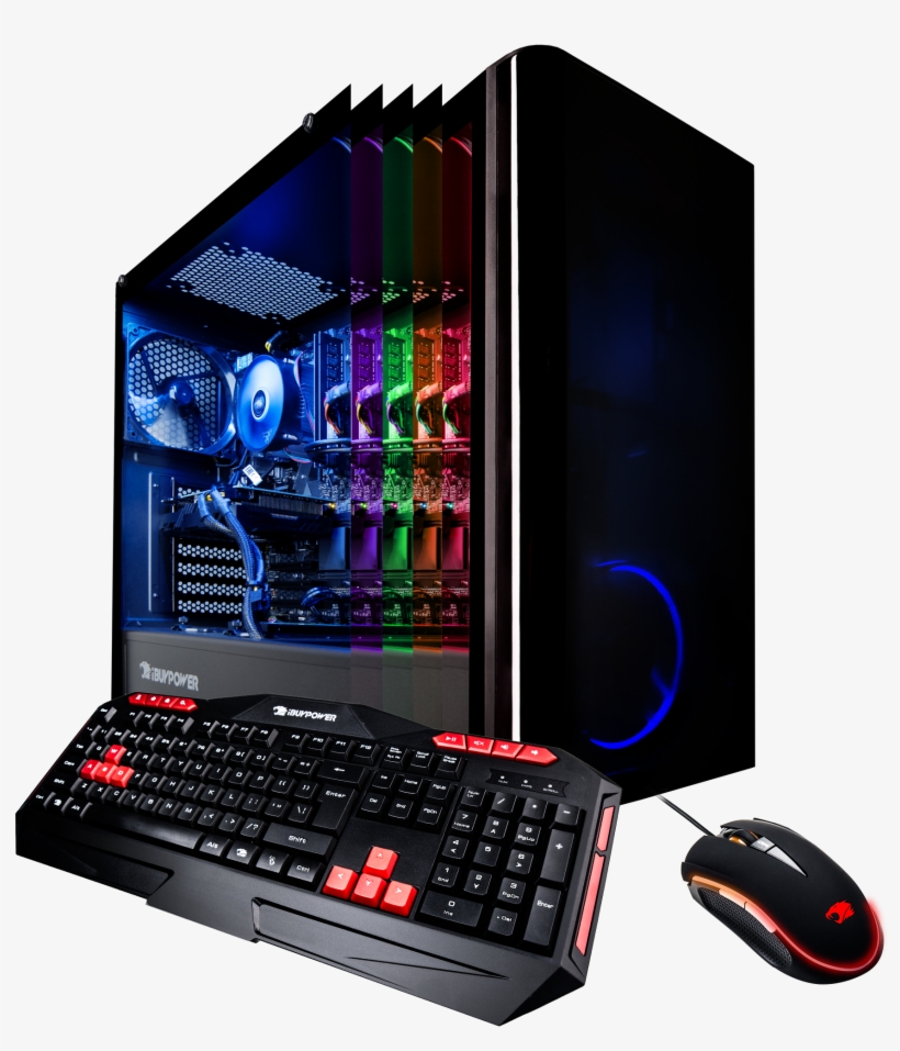 Gaming Desktop Pc - Ibuypower Gtx 1060 I7, transparent png download