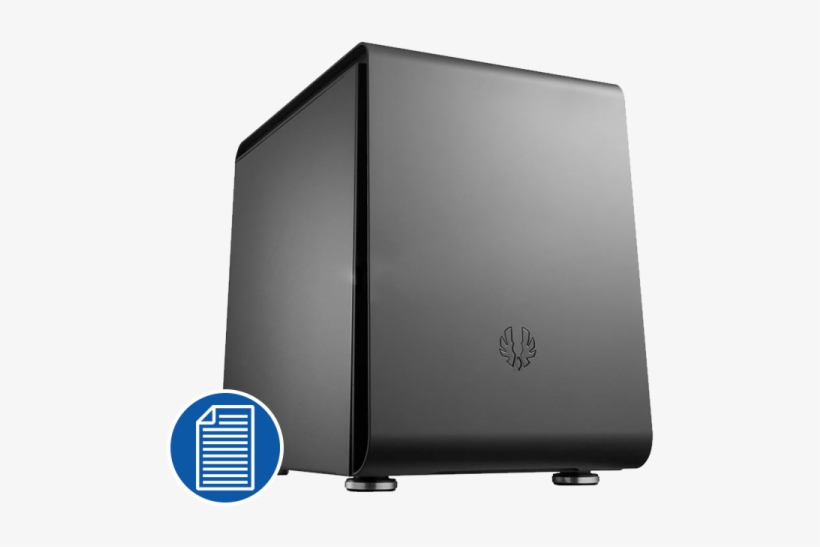Ocuk Tech Labs H110 Skylake Home & Small Office Micro - Bitfenix No Power Supply Mini-itx Tower Case Bfc-phe-300-kkxkk-rp, transparent png download