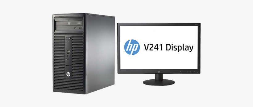 Hp 280 I3 With Os 500gb Business Desktop Pc - Hp Desktop 280 G1 Mt, transparent png download