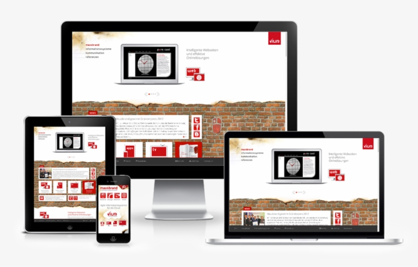 Responsive-webdesign - Website Show Off, transparent png download