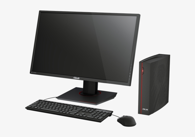 This Asus Vr Ready Compact Desktop Pc Will Be Available - Desktop Computer Small, transparent png download