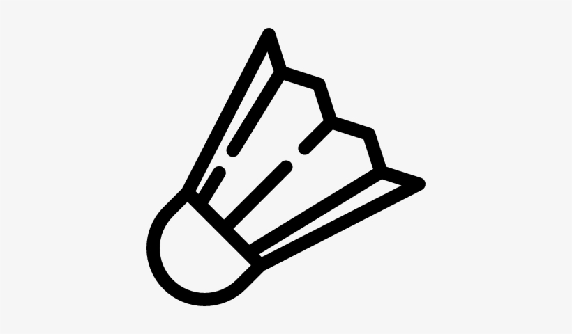 Badminton Shuttle Vector - Badminton Icon, transparent png download