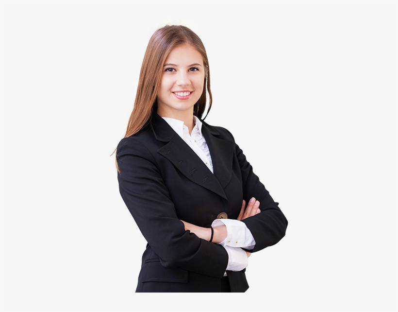 Our Long Term Relationship With Our Customers Is Based - Girl In A Suit Png, transparent png download