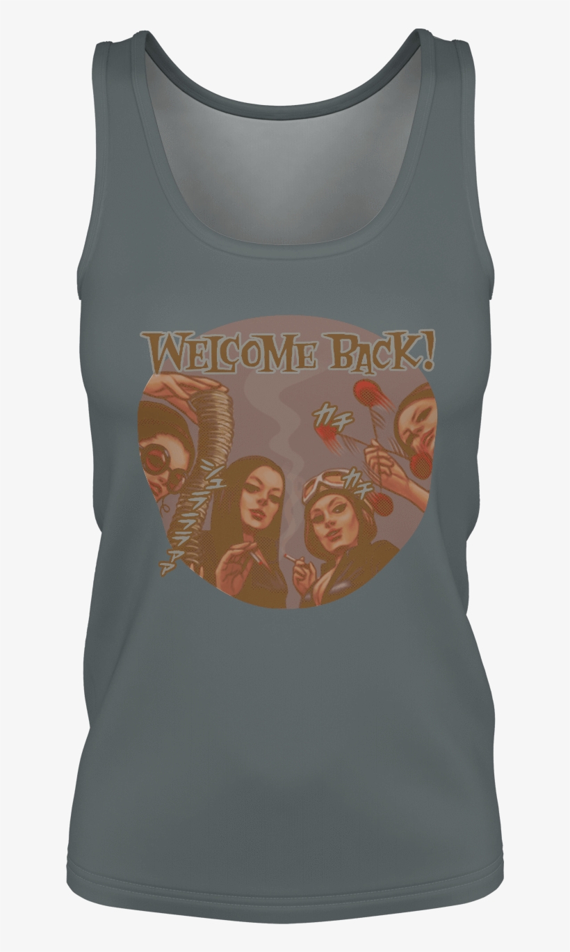 Haruki Ara Bad Girl Welcome Sj Tank - Active Tank, transparent png download