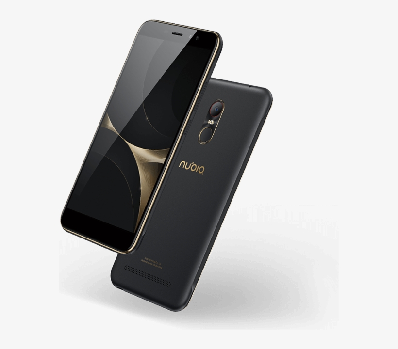 5'' Hd Display Better Selfies In Low Light - Nubia N1 Lite - Black, Gold, transparent png download