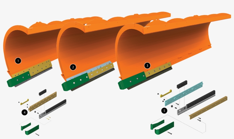 Polar Flex Blades Standard Features - Polar Flex Cutting Edges, transparent png download