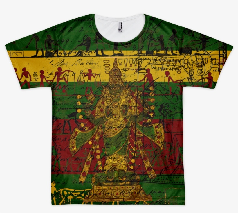 American Apparel White Flat Front Mockup - Active Shirt, transparent png download