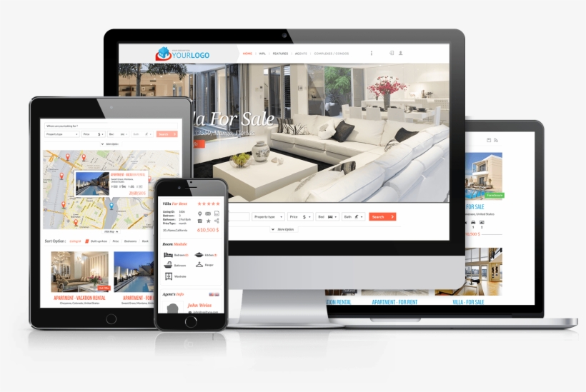 Website, Under One Roof - Real Estate Website Platform, transparent png download