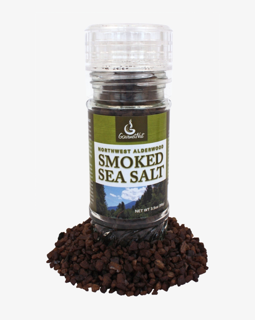 Northwest Alderwood Smoked Sea Salt - Table Salt, transparent png download