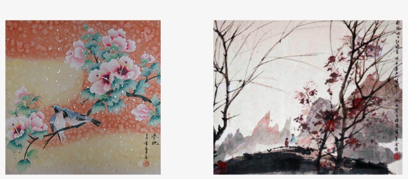 Women Would Wear A Dress Called A Cheongsam, And Men - Autumn Landscape From The Four Seasons, transparent png download