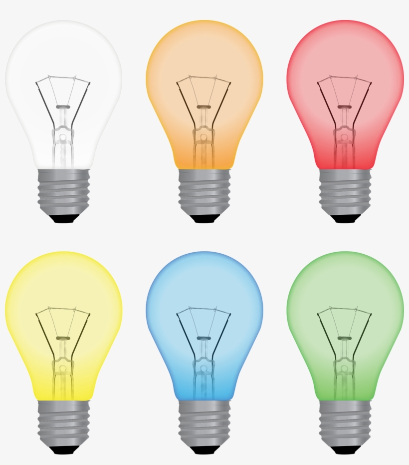 Bulb Lamp Fluorescent - Incandescent Light Bulb, transparent png download