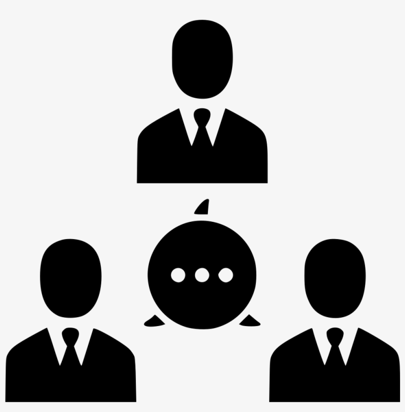 Men Users Group Team People Communication Comments - Organization, transparent png download