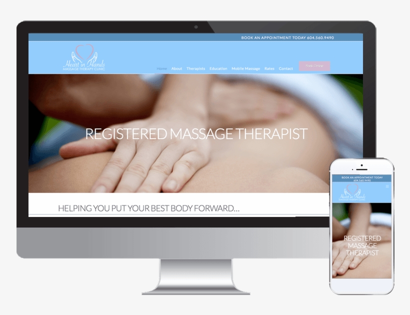 Heart In Hands Massage Therapy - Archive, transparent png download