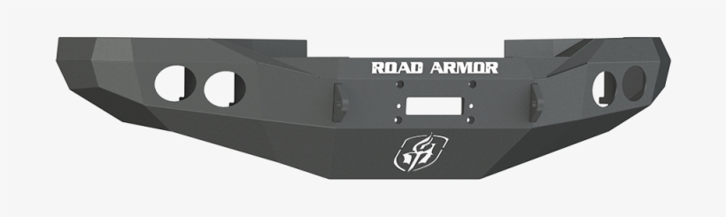 Road Armor 47010b Front Stealth Winch Bumper With Round - Ram 4500 Winch Bumper, transparent png download