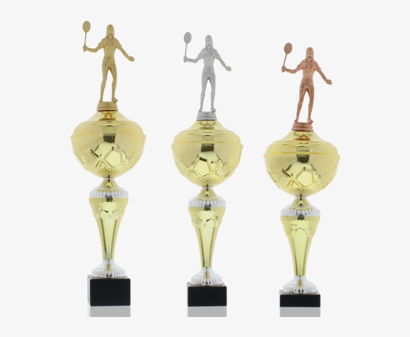 Trophy Series Hans - Badminton Double Marble Trophy - 12", transparent png download