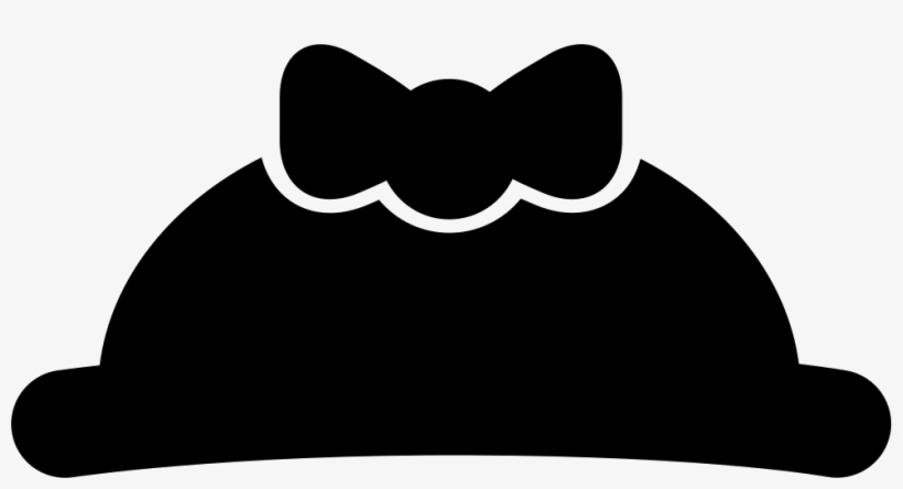 Female Baby Black Hat Comments - Hat, transparent png download