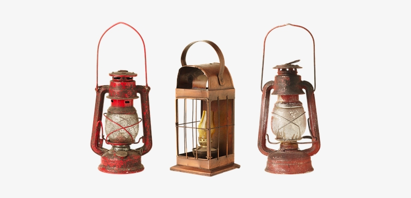 Lantern, Lamp, Old, Kerosene Lamps - Lantern, transparent png download