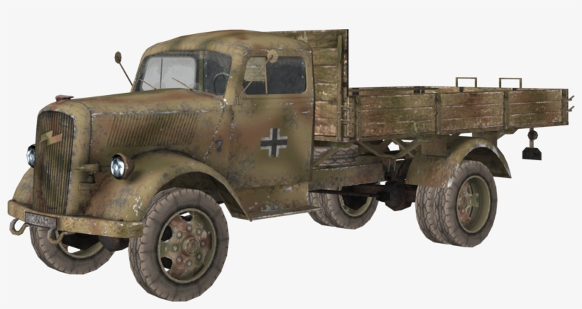 Opel Blitz - Call Of Duty Ww2 Truck, transparent png download