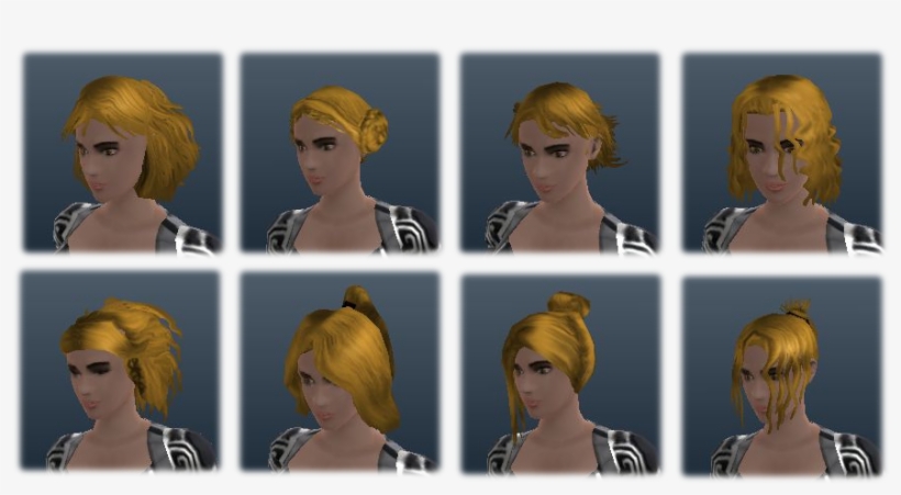 Human Female Hairs - Girl, transparent png download