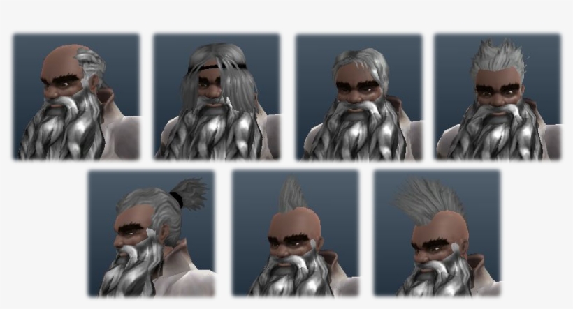 Dwarf Male Hairs - Figurine, transparent png download