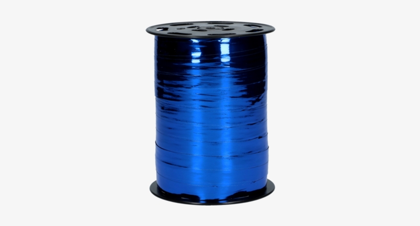 Gift Ribbon Metallic Blue 10mm - Barrel Drum, transparent png download