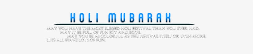 Holi All Stock Editing Material - Holi Png Text, transparent png download