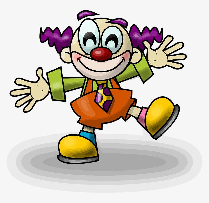 How To Earn Online $doller - Funny Clowns Cartoon, transparent png download