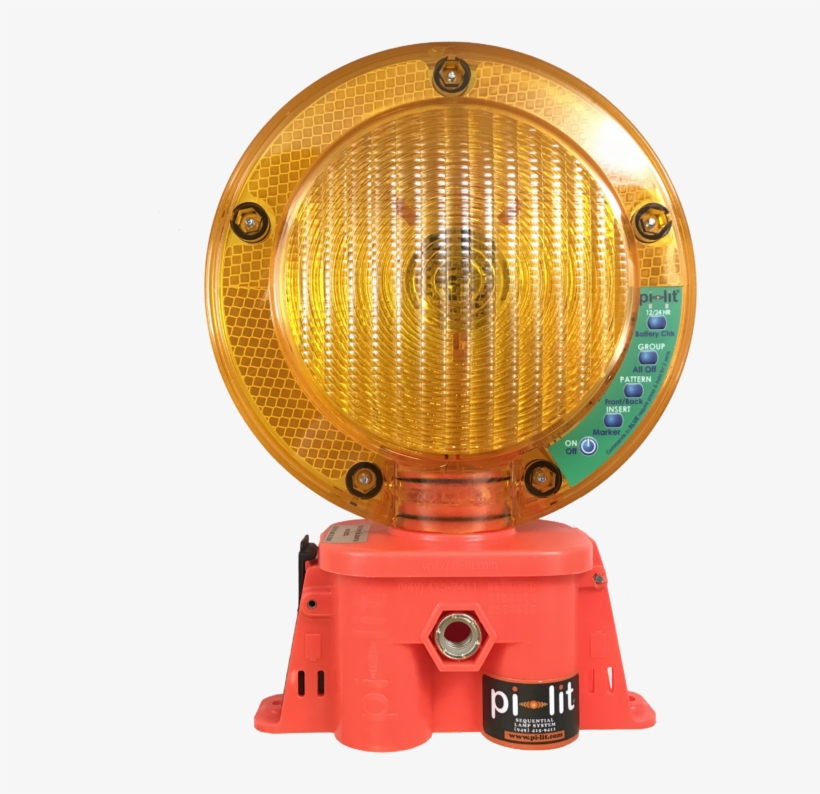 The Sequential Barricade Warning Lamp Looks, Taste, - Machine, transparent png download