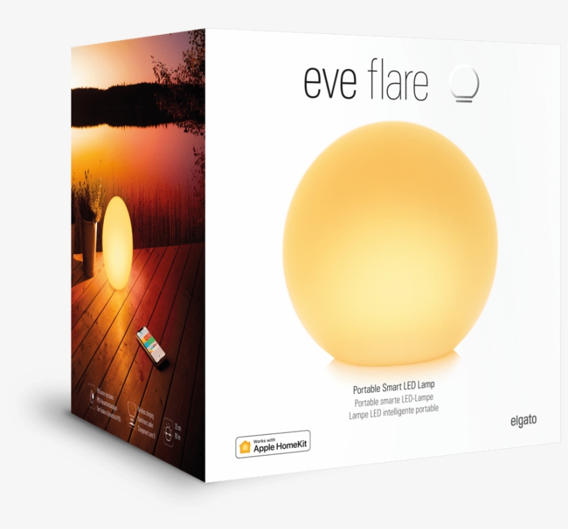 Light - Elgato Eve Flare Smart Led Lamp PNG Image | Transparent PNG ...