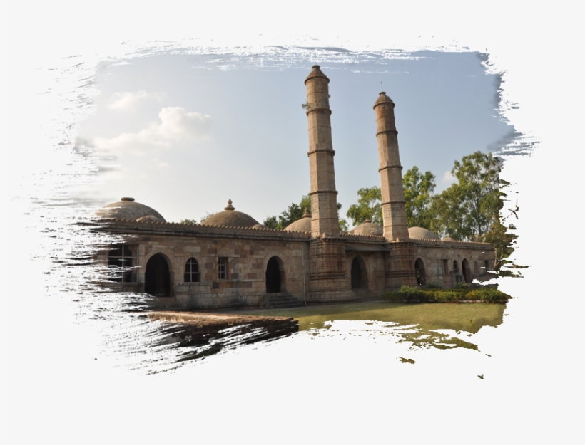 It Is Covered By Projecting Slopped Eave - Mosque, transparent png download