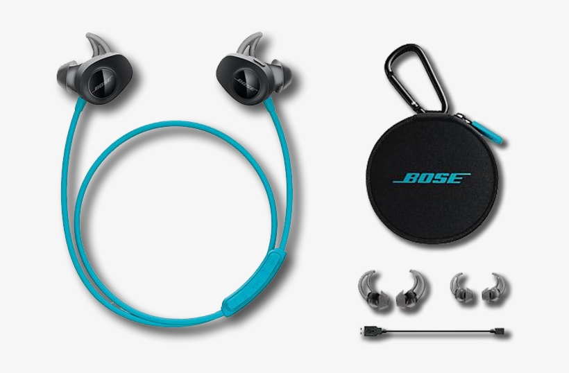 Technology - Bose Soundsport Wireless Headphones (black), transparent png download