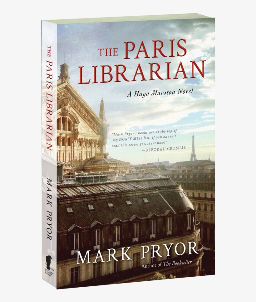 "one Of Pryor's Best Books Yet - Paris Librarian: A Hugo Marston Novel, transparent png download