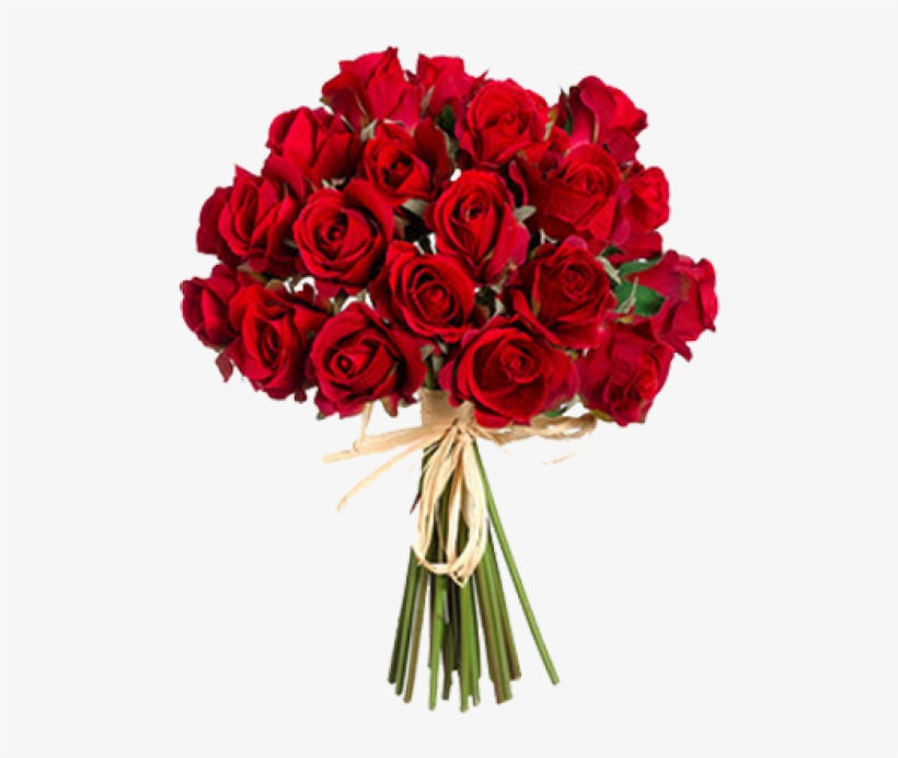 Red Flowers Bunch - Anniversary Card N Cake, transparent png download