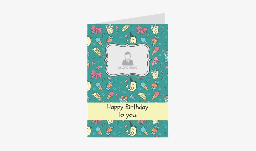 Funky Happy Birthday Greeting Card - Greeting Card, transparent png download