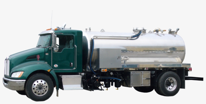 2300 Us Gallon Aluminum Tank Truck - Water Tank Truck Png, transparent png download