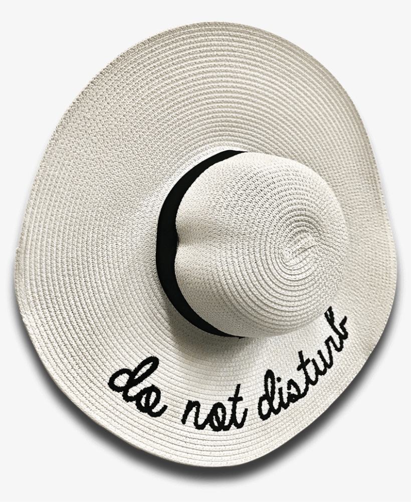Do Not Disturb Hat - Do Not Disturb Ladies Straw Hats, transparent png download