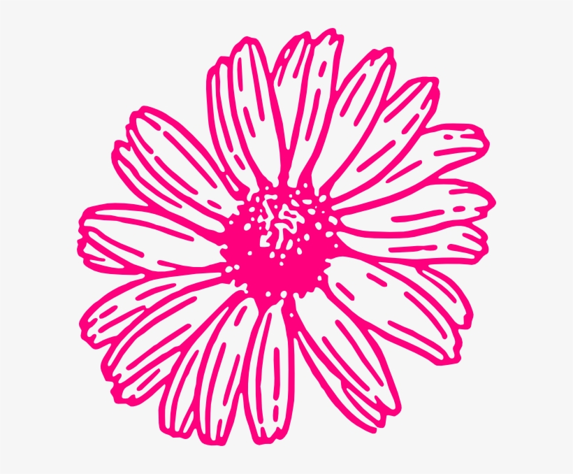 Clip Art Free Clip Art Gerberdaisypink Wedding Misc - Gerbera Daisy Png Clipart, transparent png download
