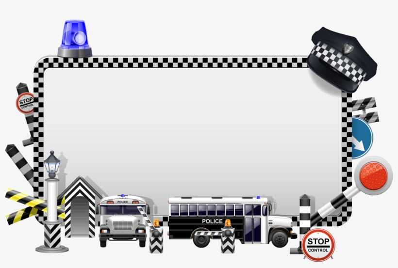 Download Police Frame Png Transparent PNG Download SeekPNG