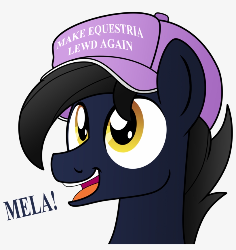Pananovich, Bust, Hat, Lewd, Make America Great Again, - Cartoon, transparent png download