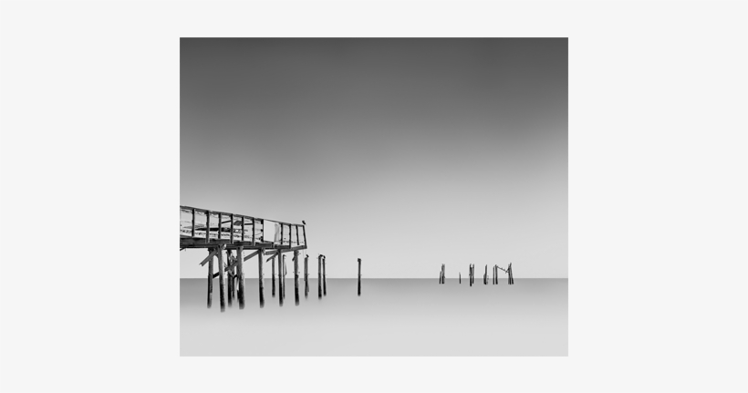 Gallery To Feature Mark Hilliard's New B&w Exhibition - Pier, transparent png download